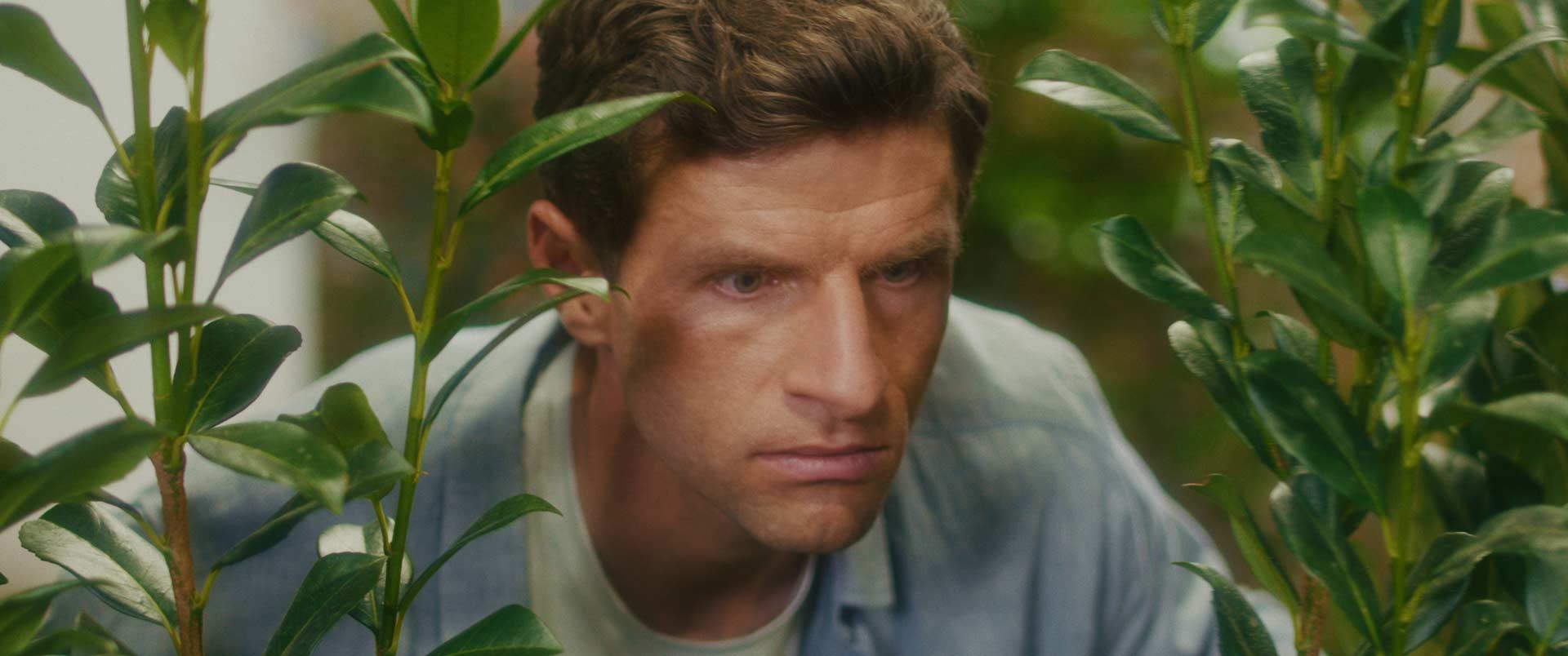 Frame from Commercial featuring Thomas Müller - Shot by Dennis Riebenstahl, Hamburg-based Director of Photography